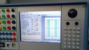 Quality Digital Transformer Protection Relay Tester 4-Phase Voltage 3-Phase With LCD Display for sale