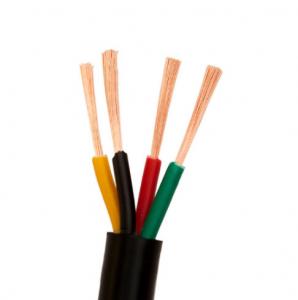 Quality 0.27mm 18AWG PVC Insulation Copper Conductor Fire Resistant Cable for sale