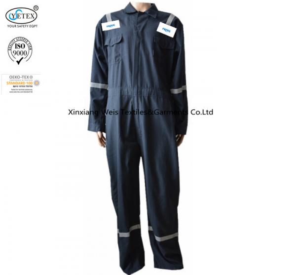 Buy Ultra Light Inherent Fr Clothing / Navy Nomex 3A Frc Insulated Coveralls at wholesale prices