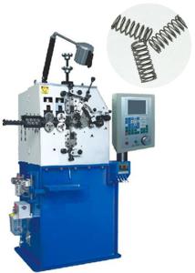Quality Automatic Oiling CNC Spring Coiler , Fast Debug Flat Spring Manufacturing Machine for sale