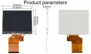 Quality No Touch TTL Interface TFT LCD Display Module RGB Vertical Stripe for sale