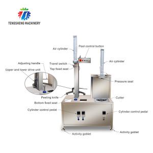 Quality 2000KG/H Pumpkin Watermelon Splitting Machine Cabbage Sectioning Machine for sale