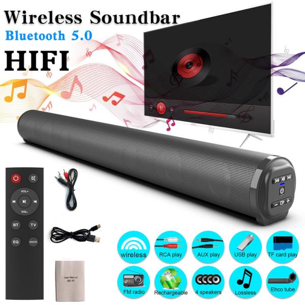 High Performance Bluetooth Wifi Soundbar Wireless Stereo Soundbar DC5V