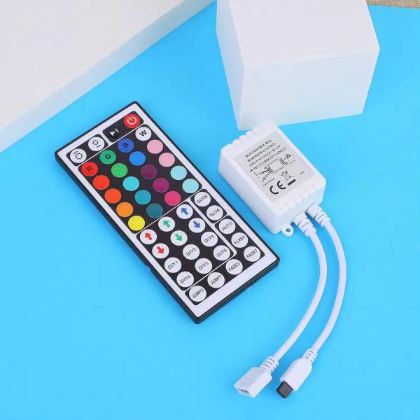 Original Factory 44keys 5V 12V 24V RGB Led Controller RF Wireless Led Light Monochrome Dimmer Remote Controller For Led