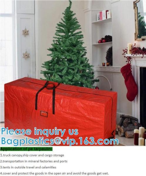 Buy Christmas Bag Holiday Extra Large For Up To 9' Tree Storage 9 Foot Heavy Duty Extra-Large Storage Laundry Shopping Bags at wholesale prices