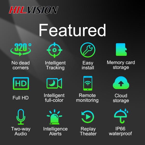 4G Solar Remote Monitoring Network Camera C2480WG-10i with CMOS Sensor and Metal Front