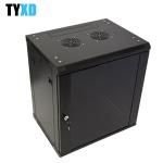 Lockable 12U Floor Standing Data Cabinet For Servers / Network Devices