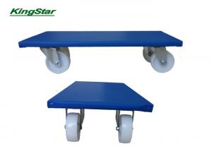 Furniture Roller 4 Wheel Moving Dolly Non Slip PVC Coating And 300kg to 500 Kg Capacity