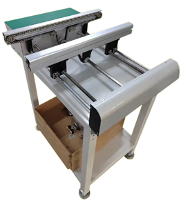 Adjustable Nylon Chain Link Conveyor 1m 2m Length 460mm PCB