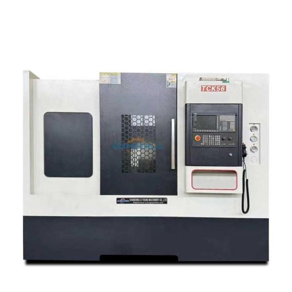 Buy 3 Jaw Manual Chuck TCK56 750mm Bench Mini small Horizontal Lathe Machine GSK CNC Control at wholesale prices