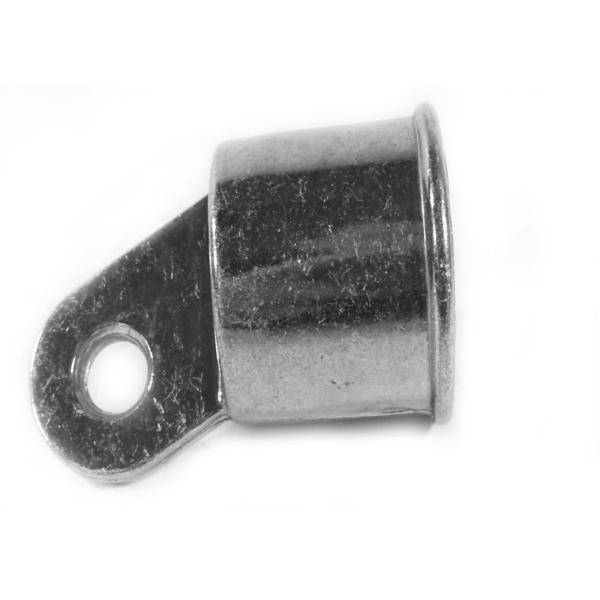 Chain Wire Rail end caps 1-3/8"/1.375"/35mm Hot dipped Galvanized Steel and Aluminimum available