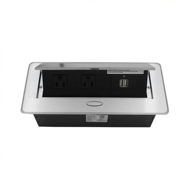 Buy ETL Approval Pop Up Power Socket Damping Spring Design Rectangle Type at wholesale prices