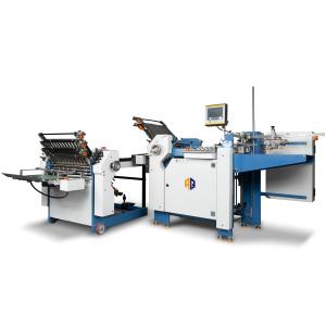 China A3 Leaflets Inserts Paper Binding And Folding Machine Manual For Pharma industry on sale
