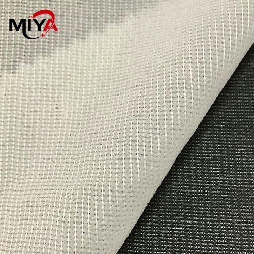 Buy Polyester Knitted Woven Fusing Interlining Shrink Resistant For Clothing at wholesale prices