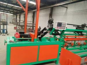 China Easy Operate Chain Link Fence Equipment , Link Chain Making Machine 2 Wire Twist on sale
