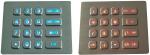 Durable16 keys backlit brushed steel numeric keypad with USB electronic