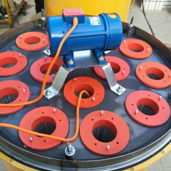 WEIRUIOU Carbon Steel 100kg Silo Top Filter 24m2 Filter Area