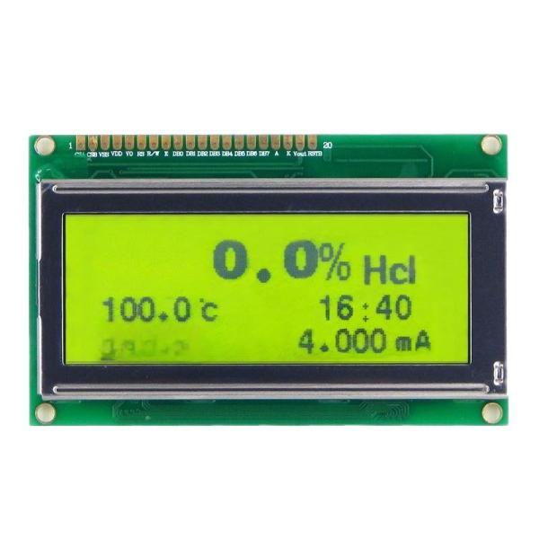 Buy 3.5 Inch COG LCD Display 20 Pin Parallel Port Connection Resolution 192*64 Graphic Display Driver IC S6B0107 Brightness 350cd/m2 at wholesale prices
