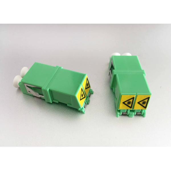No Flange LC/APC Adapter Fiber Optic PC Material Duplex Simplex 4 Ways Quad 55dB Return Loss