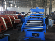 Galvanized W Beam Highway Guardrail Beam Roll Forming Machine Hydraulic Decoiler