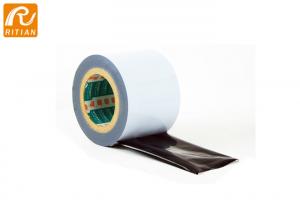 China 80 Micron Aluminium Protective Film Medium Tack UV Resistant Rubber Adhesive on sale