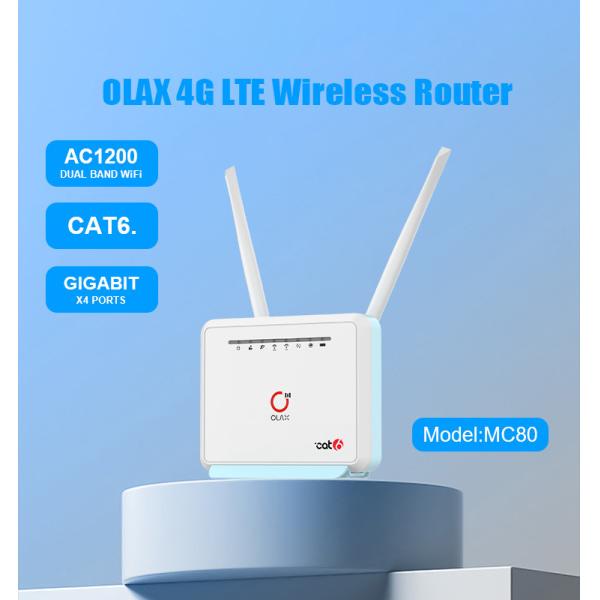 OLAX HOT SALE MC80 Wireless Connectivity Mini CPE router Products Status