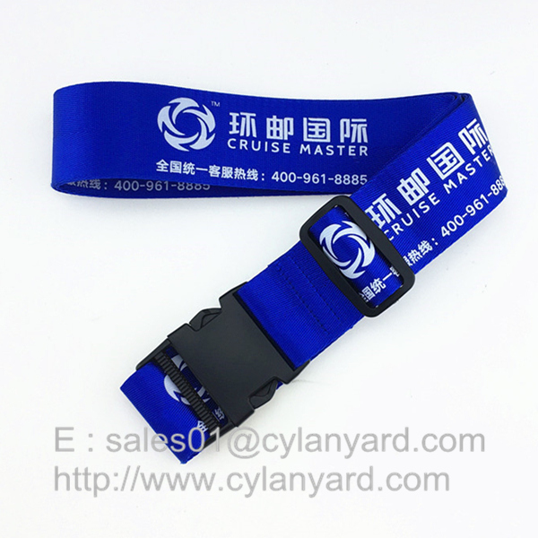 Printed travel Luggage Bag Belts