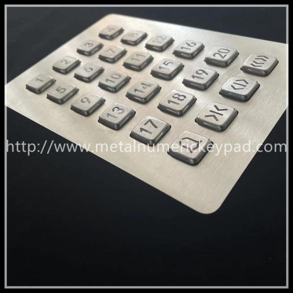 Buy IP65 Waterproof Numeric Keypad Access Control Digital Metal Keyboard at wholesale prices