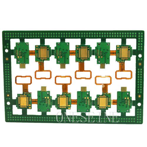 Buy Hdi Rigid Flex Pcb 6 Layer PI FPC With ENIG Surface Manufacturing Process at wholesale prices