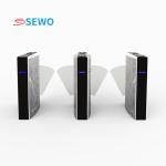 Modern Environments Flap Barrier Gates With High End Design And RS485 TCP/IP