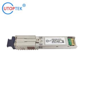 Quality XPON STICK ONU 1.25G/2.5G SFP Module Tx1310nm/Rx1490nm with SC 20km for both EPON and GPON Using for sale
