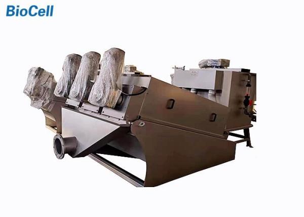 Buy Automatic 6m3/H Volute Press For Sludge Dewatering Filter Press Machine at wholesale prices
