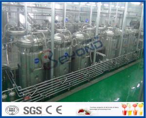 Tubular UHT Sterilizing Mango Processing Line With Aseptic Filling Machine