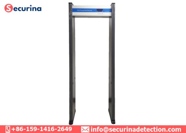Wide Applications Door Frame Metal Detector 6 Detecting Zones For Public
