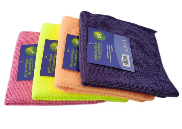 Buy Lint Free Microfiber Cleaning Cloths Reusable Terry Towel Polyester at wholesale prices
