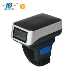 Quality OEM 32 Bit CMOS Wireless QR Code Scanner Mini LED 2d Ring Type Barcode Scanner DI9010-2D for sale