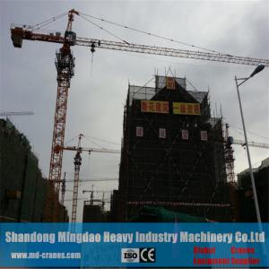 China Qtz40 Model Fixed Type Topless Self Erecting Tower Crane for City House Building on sale