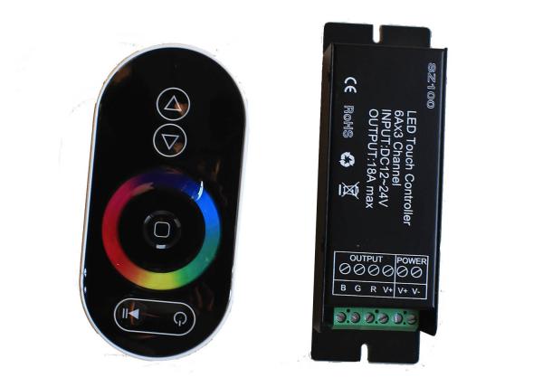 Buy 24V Remote RGB Controller , Lightweight Digital Led Strip Light Controller at wholesale prices