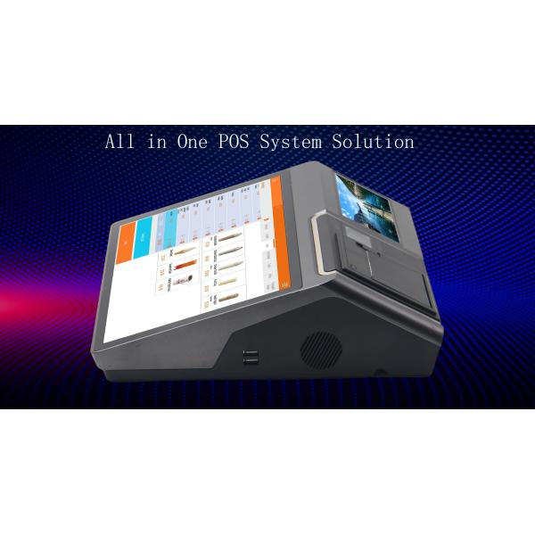 Android 11 12.5'' Capacitive TP HD Screen With 5''Screen And Built-in Thermal Printer
