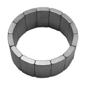 Quality Halbach Array Generator Custom Permanent Magnetic Assembly Arc Segment For Motor for sale