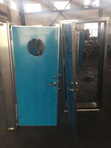 Quality Marine Aluminium Hollow Door 1200-1800mm C/W Door Closer, C2 Lock, ISPS Device for sale