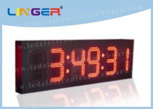 Quality 6 Digits Digital Clock Countdown Timer , Bus Station Digital Countdown Clock For Wall for sale