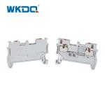 White Feed Through Wire Push In Terminal Block 1.5mm Type With 3.5 Thickness