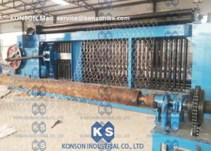 Quality ASTMA Hexagonal Wire Mesh Making Machine Three Twist Infrared Ray Safety System for sale