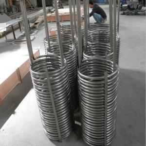 Quality ASTM B338 Coil Type Gr2 Titanium Tube OD 12.7mm Welded for sale
