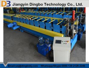 China Durable Automatic Water Rain Gutter Machine With PLC Control System on sale