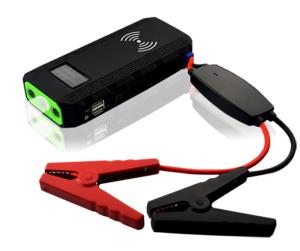 Quality multi function auto jump starter power bank with wireless charge for sale