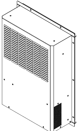 Aluminum DC48V 60W/K Cabinet Heat Exchanger Heat Pipe Type Remote Control Alarm Out