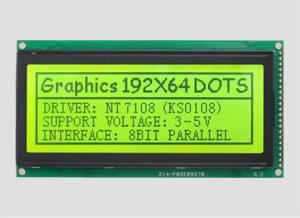 Quality COB COG Graphic LCD Module 192*64 Character Dot Matrix LCD Display Rohs for sale