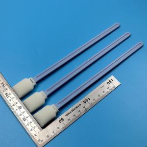 Quality 228mm Lint Free Blue Long Handle Rectangular Cleanroom Swab Large Format Printer Cleaning Foam Swab for sale